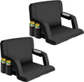 AiYCHEN Stadium Seat, 25-Inch Extra Wide Reclining Chair for Bleachers - Thicker, Waterproof, and Sturdy Seating for Sporting Events, Beaches, Camping, and Picnic