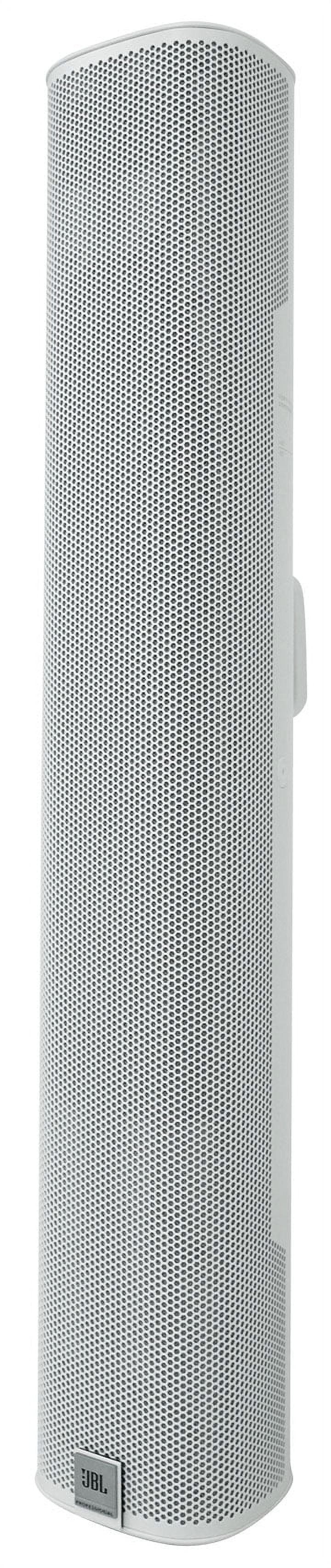 (8)  COL600- 24" White 70V Commercial Column Wall Mount Array Speakers+Amp