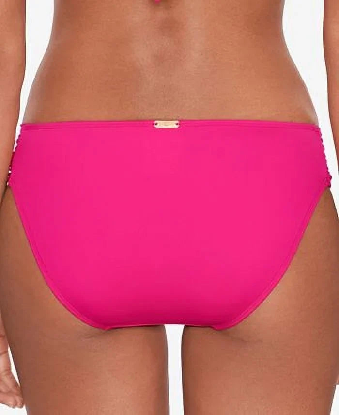 Ralph Lauren  Shirred Side Tab Hipster Swim Bottom,  16