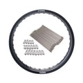 Impact Rear Rim and Spoke Kit 18 x 2.15 Black for Yamaha YZ450FX 2016-2019
