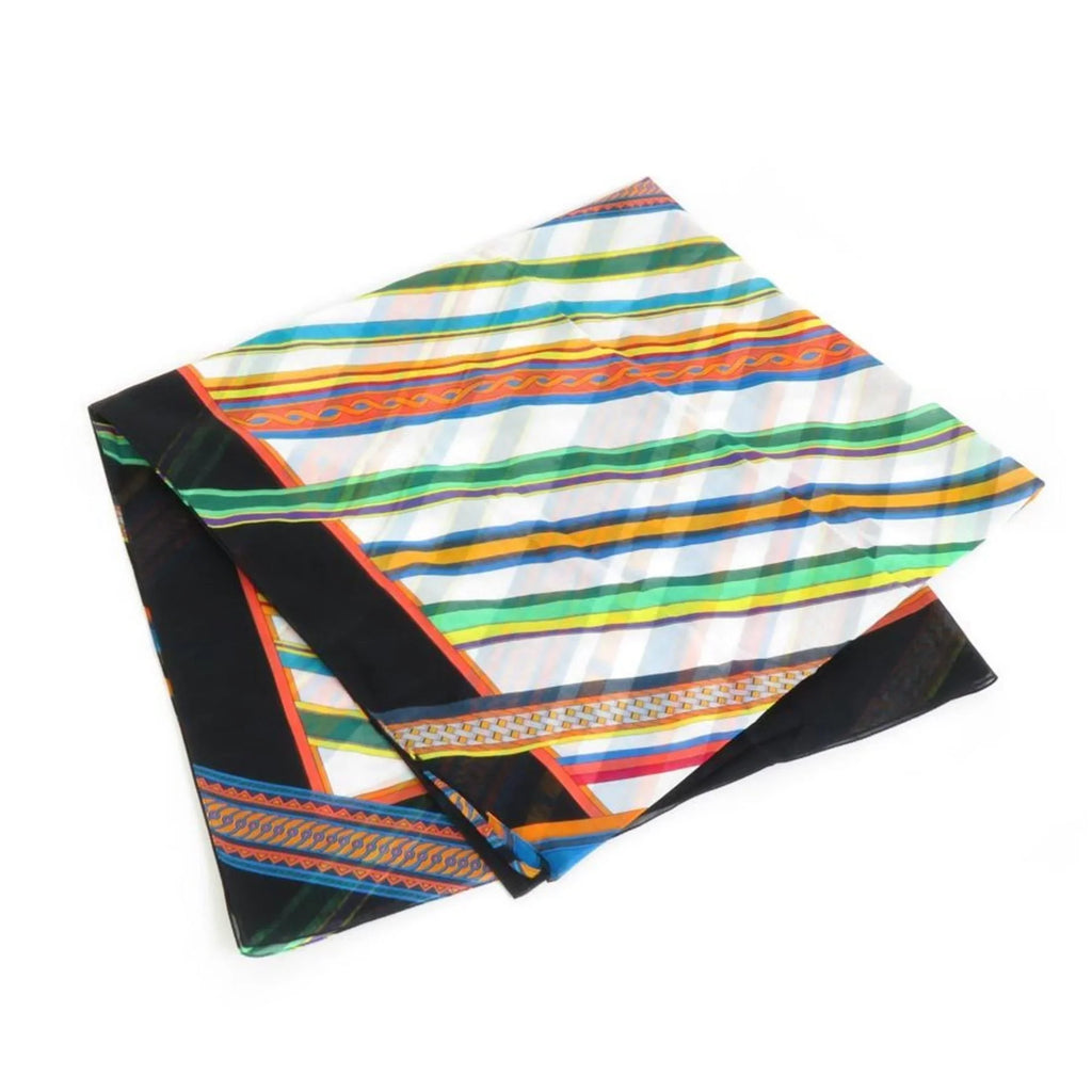 Pre-Owned  Shawl Scarf Muffler Cotton Multicolor Women's (Good)