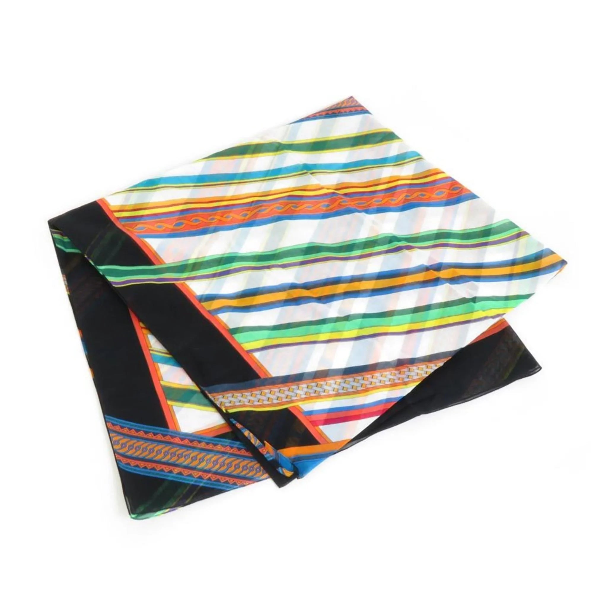 Pre-Owned  Shawl Scarf Muffler Cotton Multicolor Women's (Good)